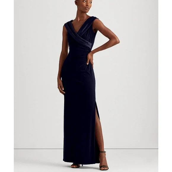 Ralph Lauren イブニングドレス LIGHTHOUSE NAVY Polo Ralph Lauren | Dresses | Lauren Ralph Lauren Crossover